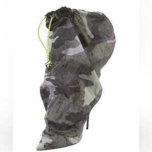 Christian Louboutin Printed Fabric Booties